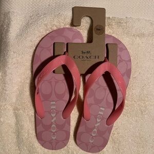 Coach Sandals Pink